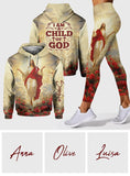 Je suis enfant de Dieu - Sweat à capuche et legging chrétiens personnalisés