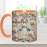 You Are Forever Protected By Mary - Personalized Christian Accent Mug