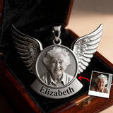 In Loving Memory - Personalized Memorial Shaped Acrylic Pendant Necklace