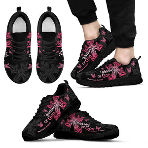 Baskets Warrior Of God pour la sensibilisation au cancer du sein 0622