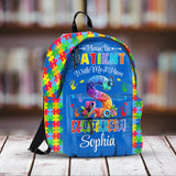 Be Kind To Me - Personalized Autism Awareness Backpack
