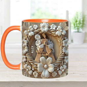 Faith Hope Love - Personalized Christian Accent Mug