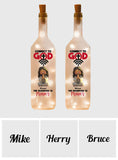Connect To God - Personalized Christian Wine Bottle Lamp