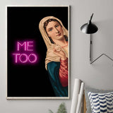 Moi aussi - Toile et affiche chrétiennes