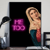 Moi aussi - Toile et affiche chrétiennes