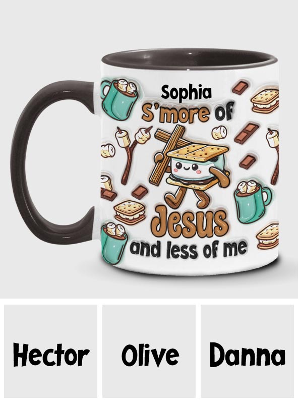 Mug chrétien personnalisé « S'more of Jesus »