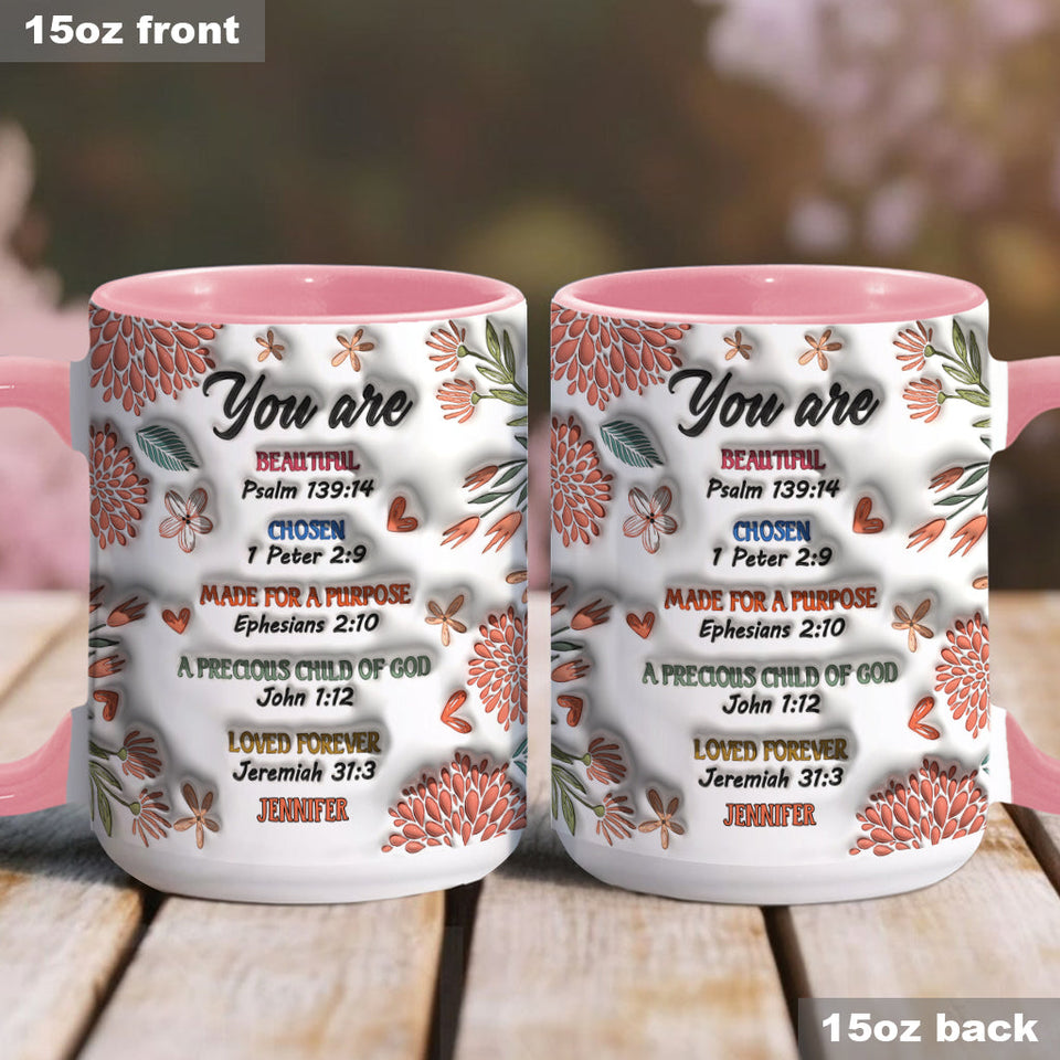 You Are Bible - Personalized Christian Accent Mug