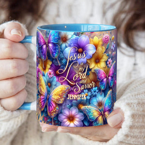 Jesus Is My Lord - Personalized Christian Accent Mug
