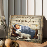 Croire - Toile et affiche chrétiennes personnalisées