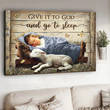 Croire - Toile et affiche chrétiennes personnalisées