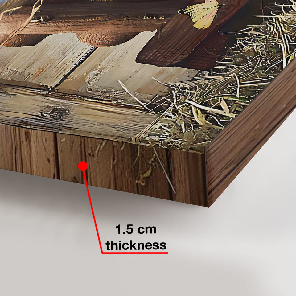 Croire - Toile et affiche chrétiennes personnalisées