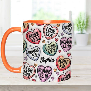Faith Hope Love - Personalized Christian Accent Mug