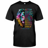 Never Give Up - Autism Awareness Personalized T-shirt And Hoodie