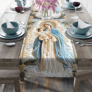 Mère de Dieu - Chemin de table chrétien