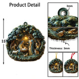 Sainte Famille - Ornement chrétien personnalisé