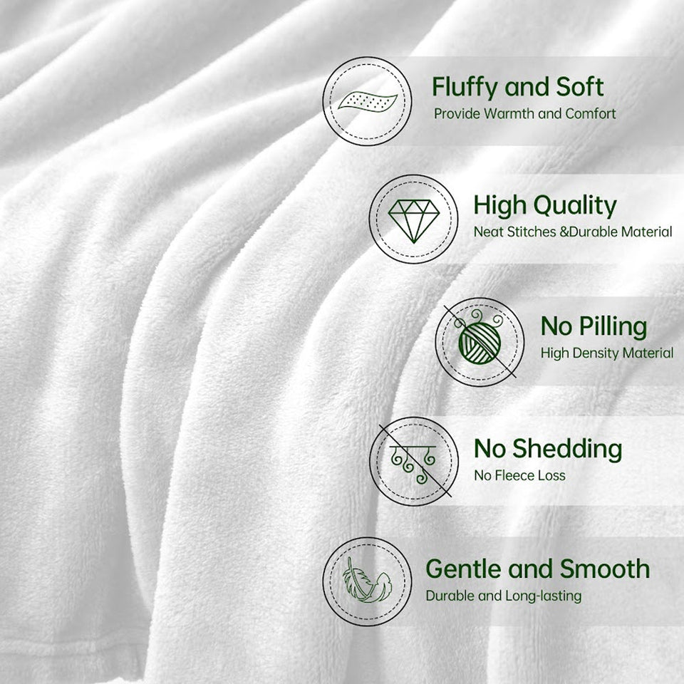 For God So Loved The World - Personalized Christian Blanket