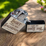 The Lord Is My Light - Personalized Christian Lighter