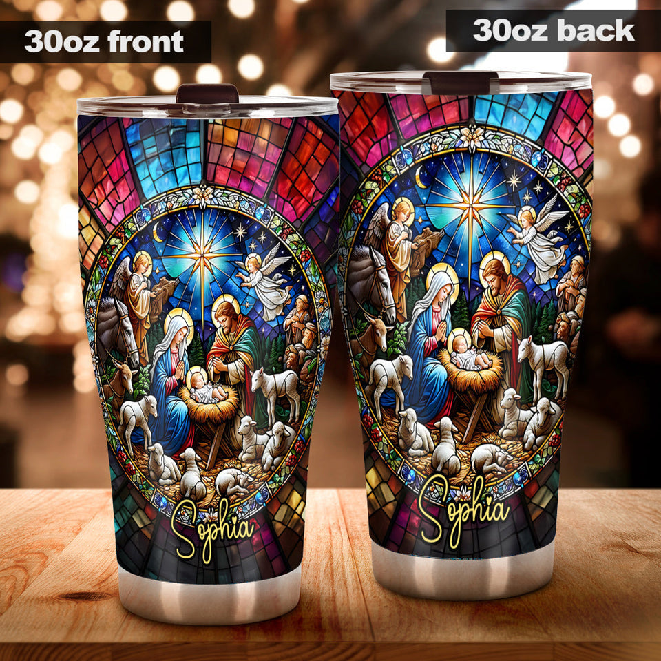 Holy Family - Personalized Christian Tumbler