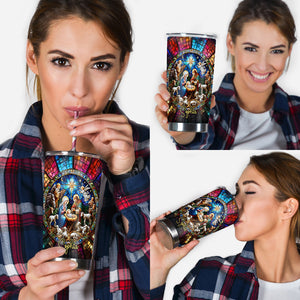 Holy Family - Personalized Christian Tumbler