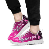 Baskets de sensibilisation au cancer du sein « Fight Like A Girl » 0622