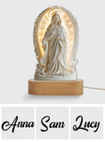 Believer - Personalized Christian Shaped Plaque Light Base