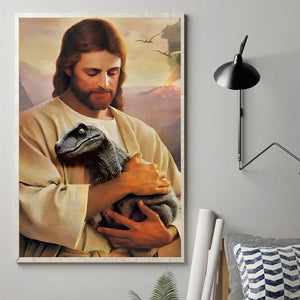 Hug - Toile et affiche chrétiennes personnalisées