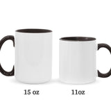 With God All Things Are Possible - Personalized Christian Accent Mug