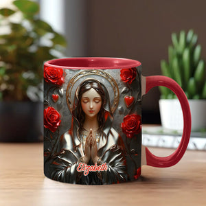 Divine Grace Of The Catch - Personalized Christian Accent Mug