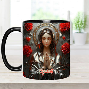 Divine Grace Of The Catch - Personalized Christian Accent Mug