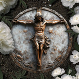 Commence par le Christ - Pierre ronde chrétienne