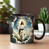 He Is Risen - Personalized Christian Accent Mug