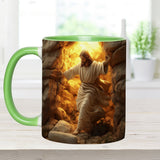 He Is Risen - Personalized Christian Accent Mug