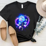 Dieu te tient dans ses bras, je te porte dans mon cœur - T-shirt et sweat à capuche personnalisés en hommage