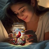 Angel's Whisper - Personalized Memorial Mason Jar Light