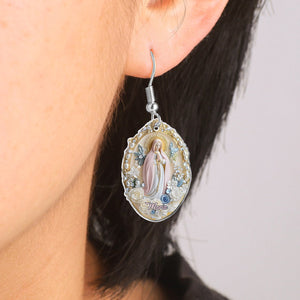 Croyant - Boucles d'oreilles chrétiennes personnalisées