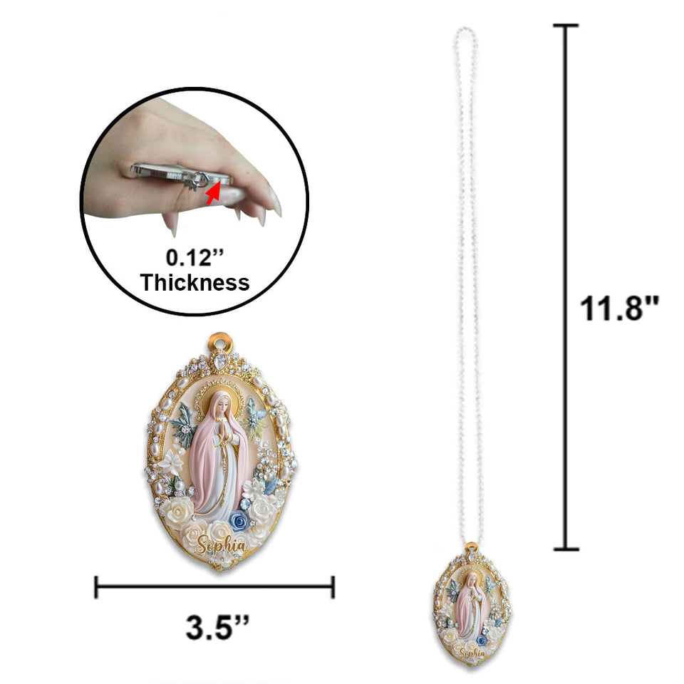 Believer - Personalized Christian Car Ornament