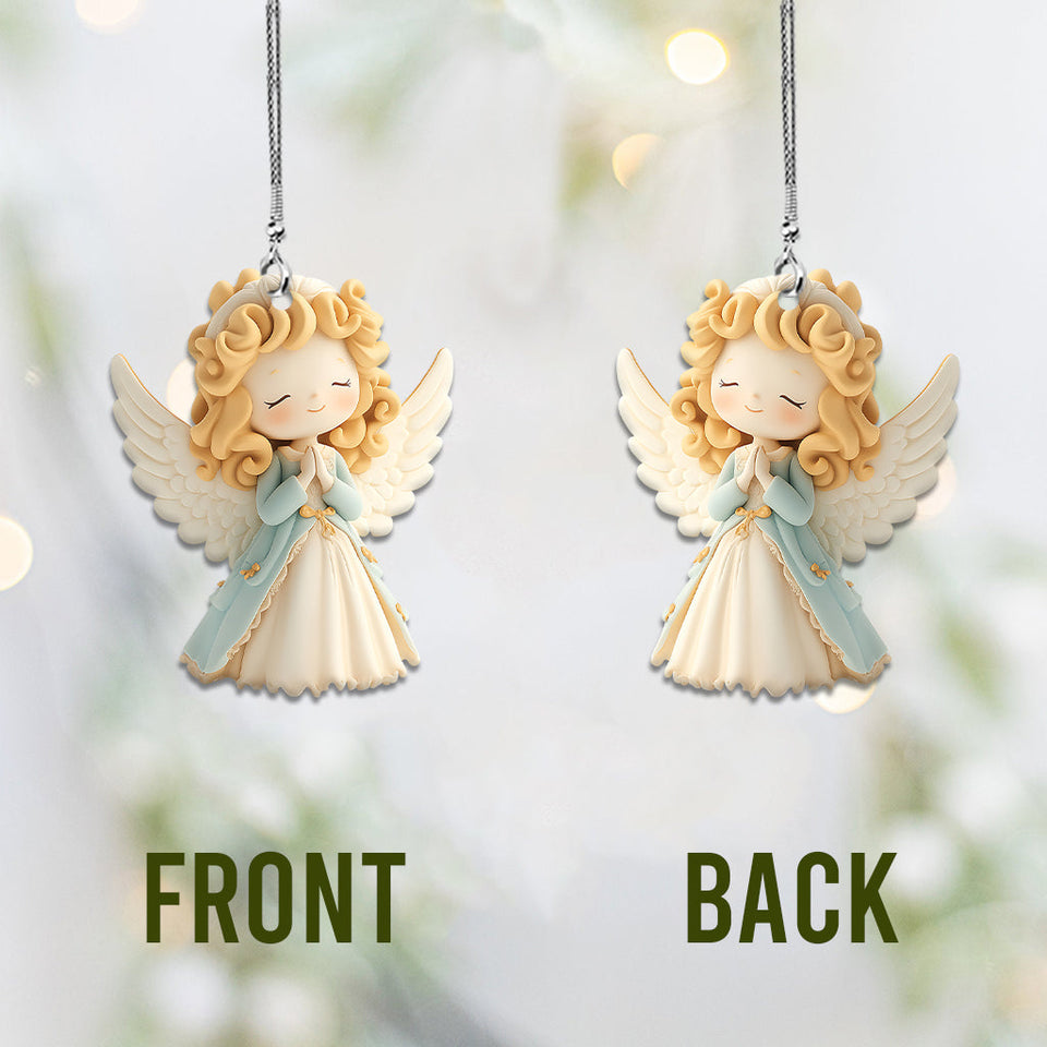 Holy Guardian - Personalized Christian Car Ornament