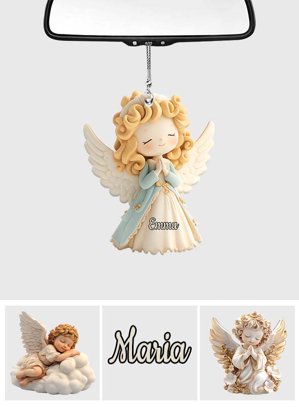 Holy Guardian - Personalized Christian Car Ornament