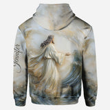 Avec Dieu, tout est possible - Sweat à capuche et legging chrétiens personnalisés