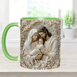The Holy Family - Personalized Christian Accent Mug