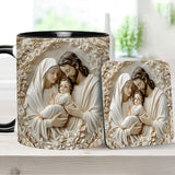 The Holy Family - Personalized Christian Accent Mug