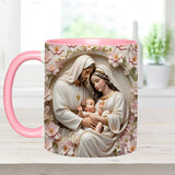 The Holy Family - Personalized Christian Accent Mug
