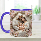 The Holy Family - Personalized Christian Accent Mug