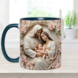 The Holy Family - Personalized Christian Accent Mug