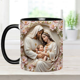 The Holy Family - Personalized Christian Accent Mug
