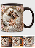The Holy Family - Personalized Christian Accent Mug