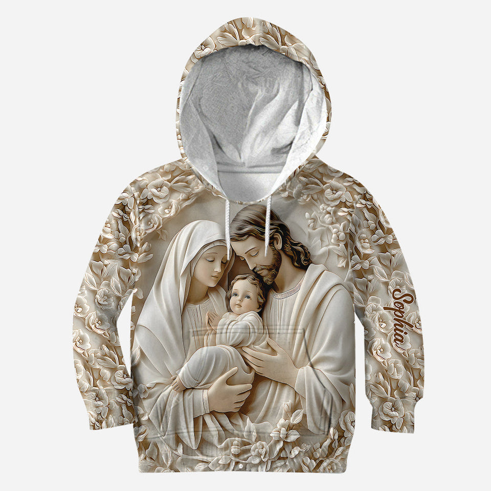 Croire - Sweat à capuche et legging chrétiens personnalisés