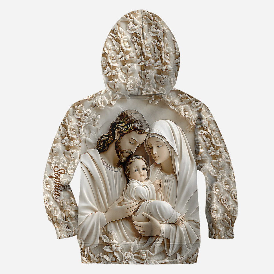 Croire - Sweat à capuche et legging chrétiens personnalisés