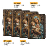 Believer - Personalized Christian Leather Bible Cover Bag