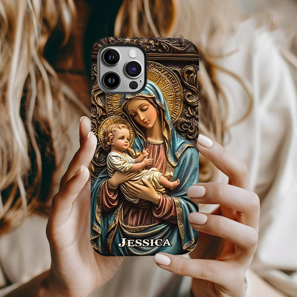 Croyant - Coque de téléphone personnalisée avec impression chrétienne intégrale